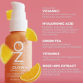 Vitamin C Serum for Face Brightening Antioxidant Formula OZNaturals 30ml