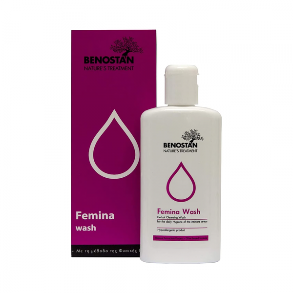 Benostan Femina Wash External Intimate Cleanser, pH Balanced
