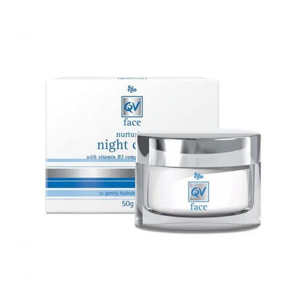 Qv Night Cream with Vitamin B3 Complex, Fragrance-Free, 50g