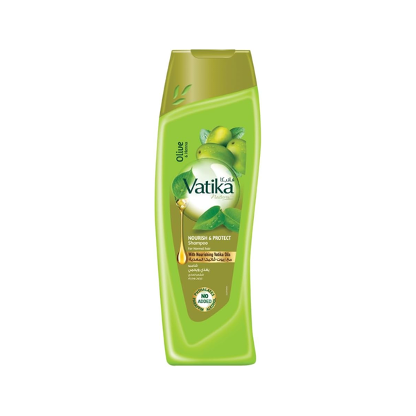 Shampoo for Damaged Dry Hair Nourishing Olive and Henna Vatika 200ml