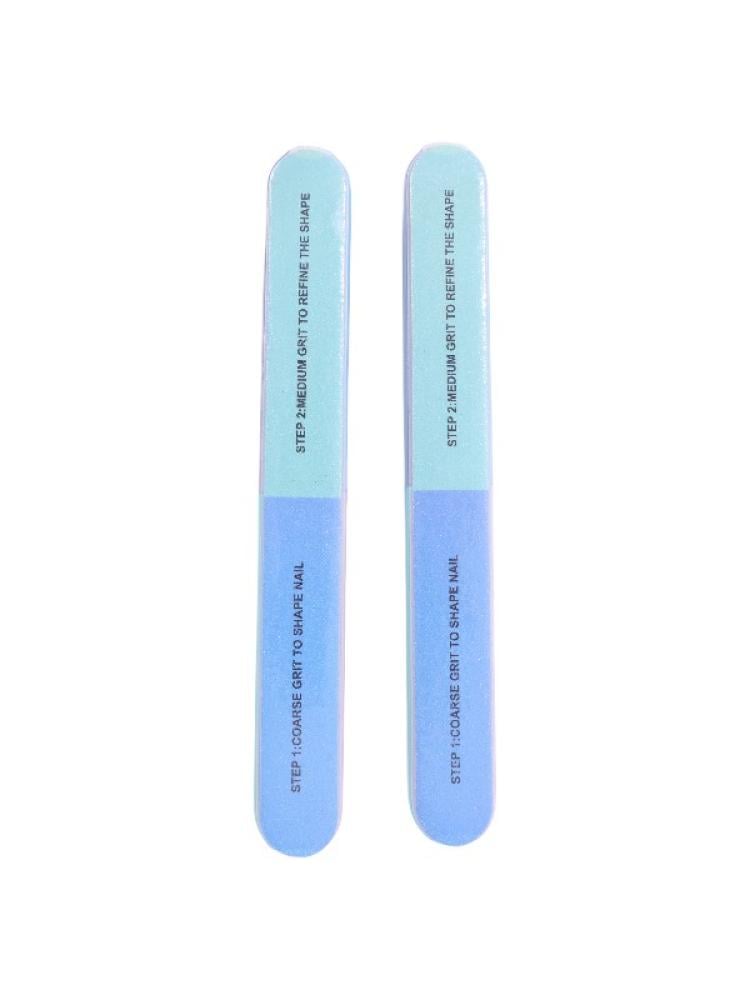Salon System 2-Piece Nail File and Buffer for Manicure & Pedicure