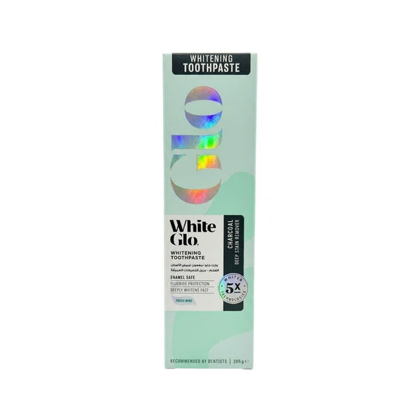 Best Whitening Toothpaste Activated Charcoal Deep Stain Remover White Glo 205g