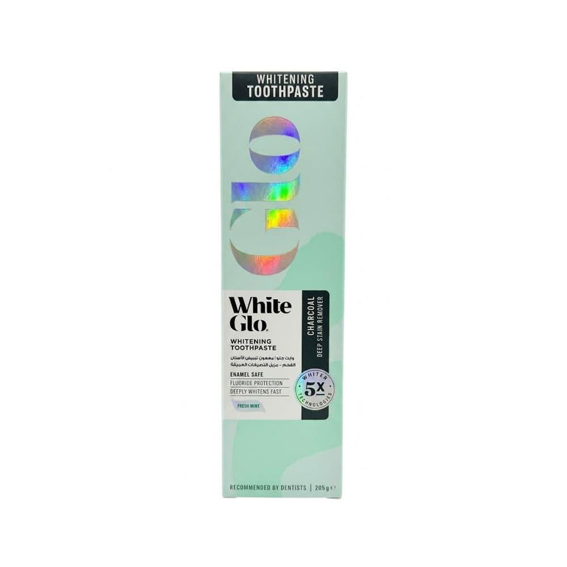 Best Whitening Toothpaste Activated Charcoal Deep Stain Remover White Glo 205g