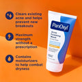 Benzoyl Peroxide Foaming Cleanser Acne Wash 10% Panoxyl 156g