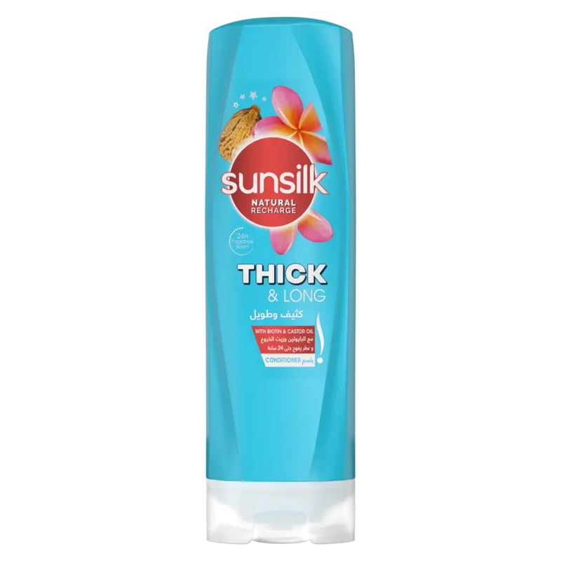 Best Shampoo and Conditioner for Thick Hair Long and Strong Formula Sunsilk 350m
