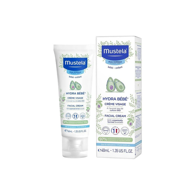 Facial Cream Hydrating Avocado Oil Mustela 40ml