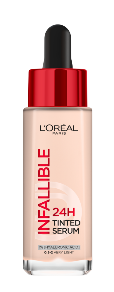 L'Oreal Hydrochloric Acid Tinted Serum Lightweight Foundation 0.5-2 30ml
