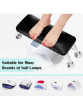Salon System Cushioned Nail and Foot Rest, Black