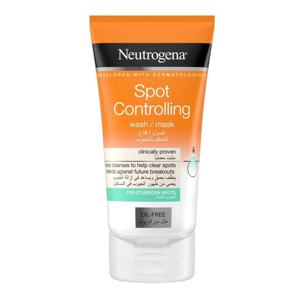 2-in-1 Face Wash and Mask Spot Control Cleansing Formula Neutrogena 150ml