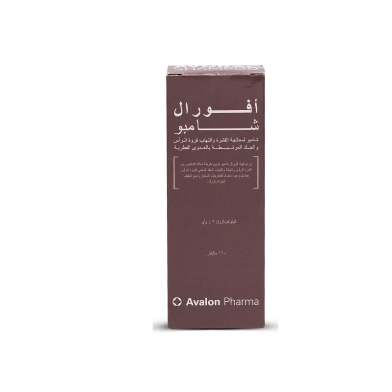 Avalon Pharma Aforal Anti-Dandruff Shampoo, Scalp Care, 120ml