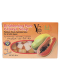 Pure Herbal Papaya Soap Brightening Bar with Glycerin YC 100g