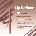 Good Morning Adios Waterproof Lip Liner Pen, 05 Cocoa Contour, Matte