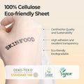 Skin Food Carrot & Carotene Face Mask for Moisturizing & Soothing - 30 Pieces