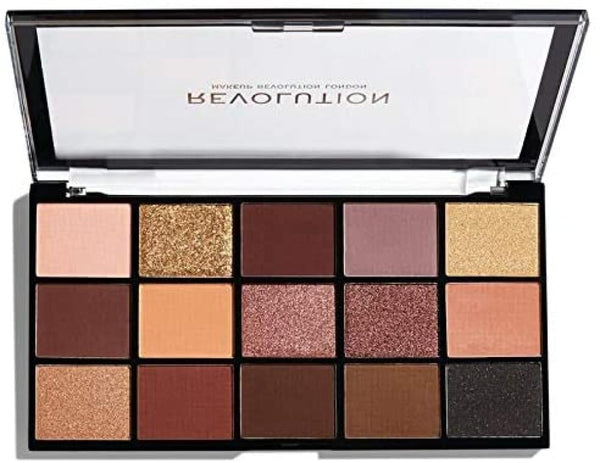 Eyeshadow Palette Velvet Rose Neutral Tones Blendable Revolution 1 Piece