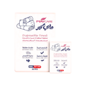 Maycare Disposable Sanitary Towels - 140x70cm, 25 Count
