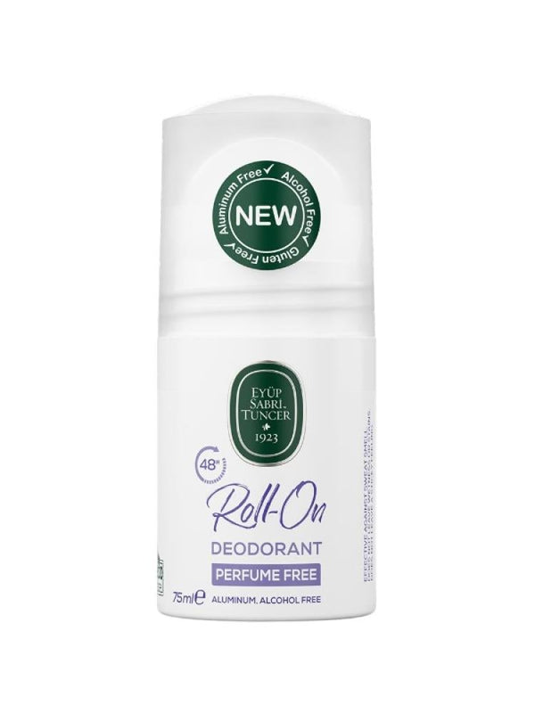 Best Aluminum Free Deodorant Roll-On Fragrance Free Eyüp Sabri Tuncer 75ml
