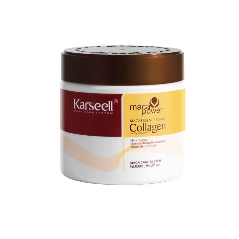 Best Hair Mask for Dry and Damaged Hair Collagen Maca Karseell 500ml