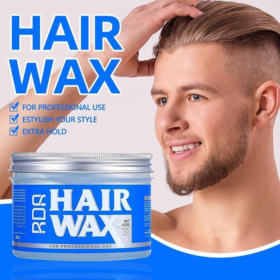 RDA Hair Styling Wax Wet Look Strong Hold Non-Greasy Finish 300ml
