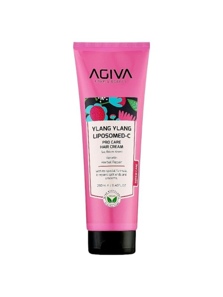 Activate Agiva Ylang Ylang & Liposome C Hair Repair Cream - For Damaged Hair, 250ml
