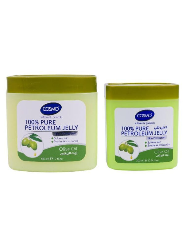 Cosmo Petroleum Jelly with Olive Oil Moisturizer - 300ml + 500ml