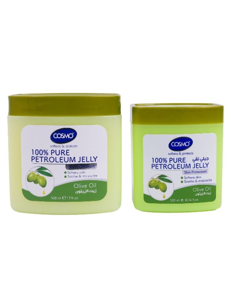 Cosmo Petroleum Jelly with Olive Oil Moisturizer - 300ml + 500ml