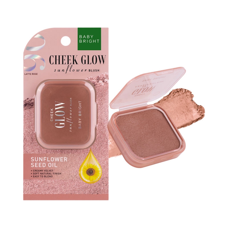 Baby Bright Golden Sunflower Blush 06 Latte Rose 5.2g Matte