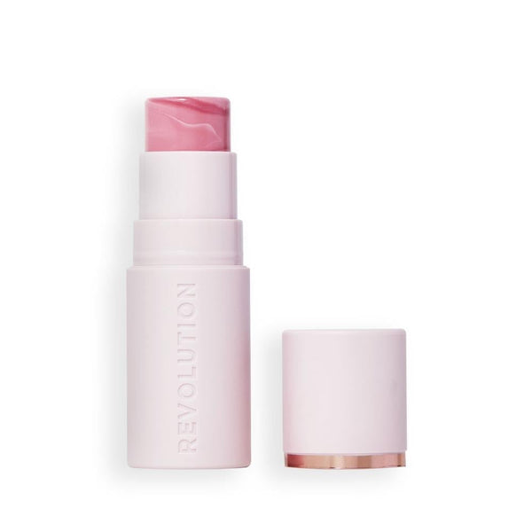 Revolution Skin Silk Marble Blush Cream-to-Powder Pinked Light Pink
