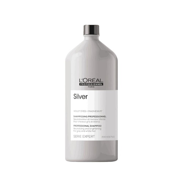 Silver Shampoo for Gray Hair Neutralizing Magnesium L'Oréal Professionnel 1500ml