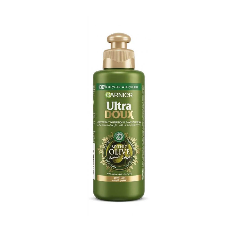 Best Leave In Hair Cream Nourishing Extra Virgin Olive Oil Garnier 200ml