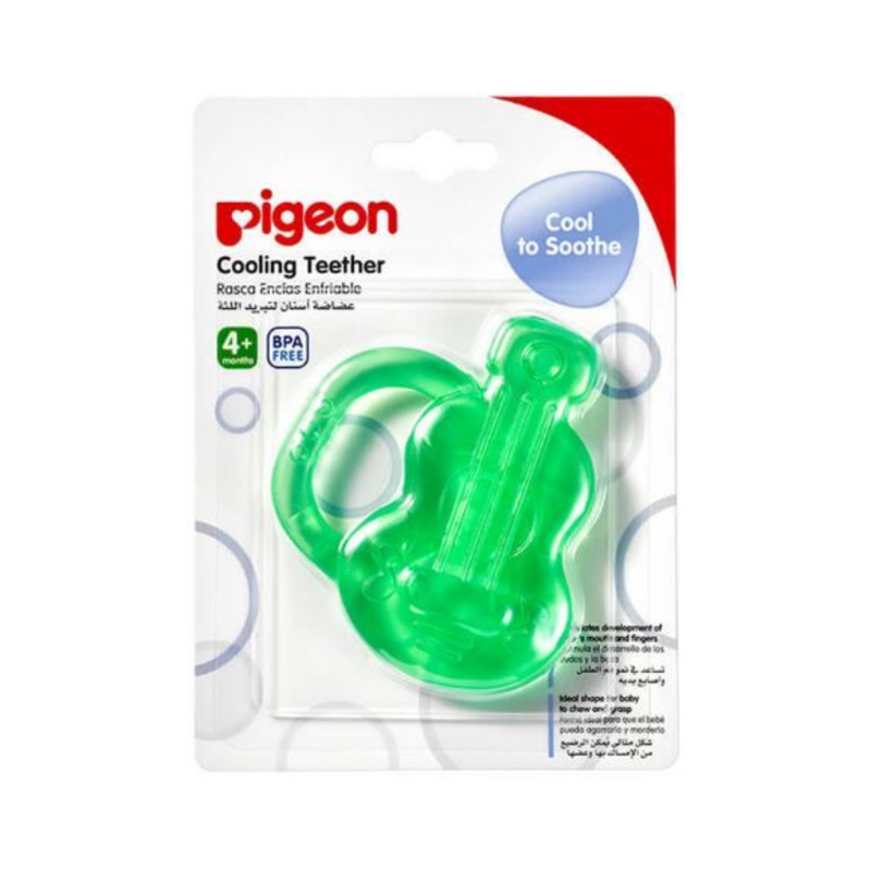 Teething Ring Freezer Soothing Gum Relief Pigeon Baby Care