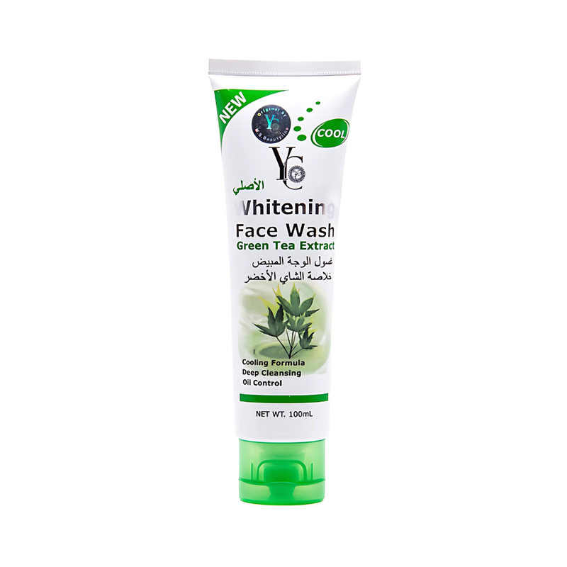 Yc Brightening Facial Wash with Green Tea Extract for Oily/Combination Skin, 100ml