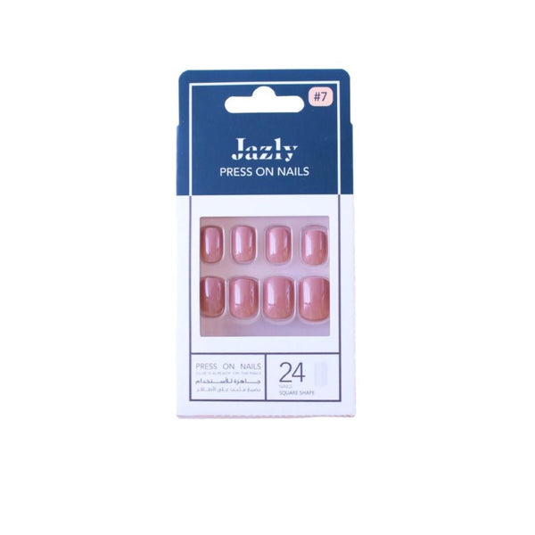 Square Press On Nails Elegant Shape No7 Easy Application JAZIY