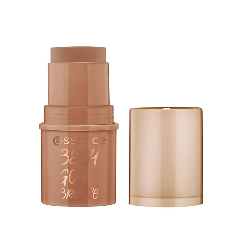 Essence Baby Got Bronzer Stick, Creamy Texture, Warm Tone, 10 Cinnamon Spice