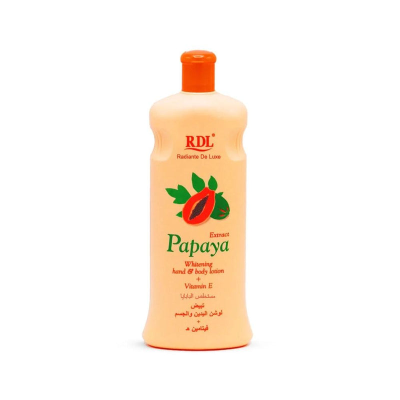 Best Body Lotion Papaya Extract Vitamin E RDL 600ml