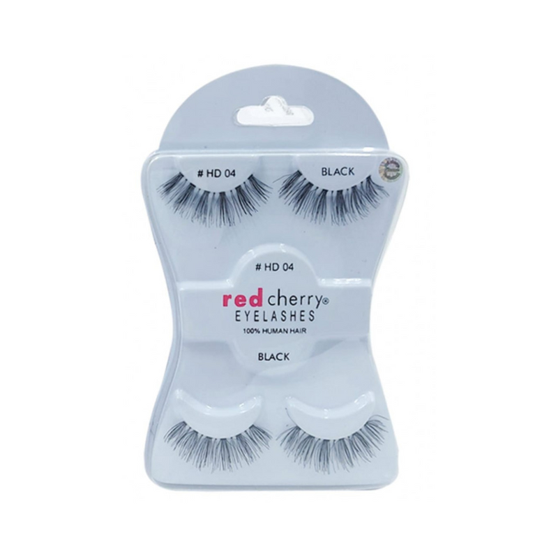 Red Cherry False Eyelashes HD04 Natural Volume 2-Pair Set