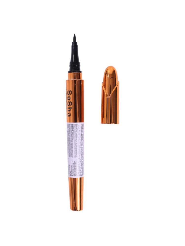 Sasha Waterproof Liquid Eyeliner - Black - 2g
