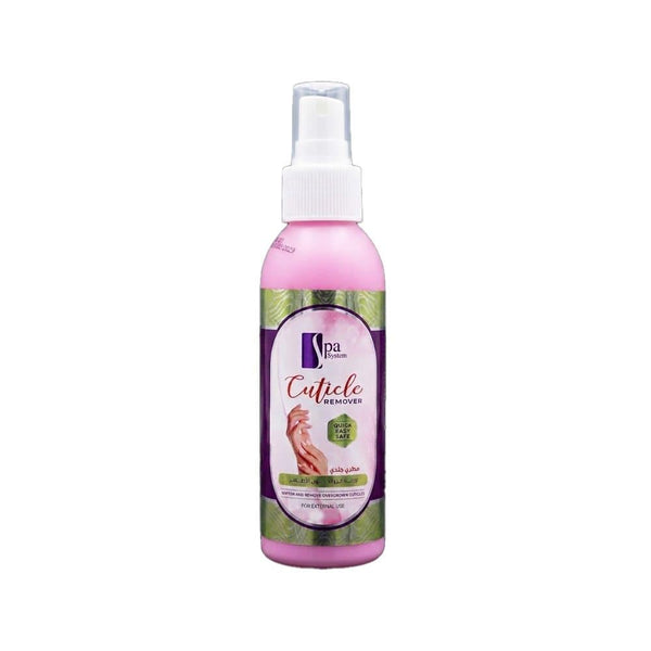 Cuticle Remover Liquid Softens Excess Cuticles Spa System 125ml