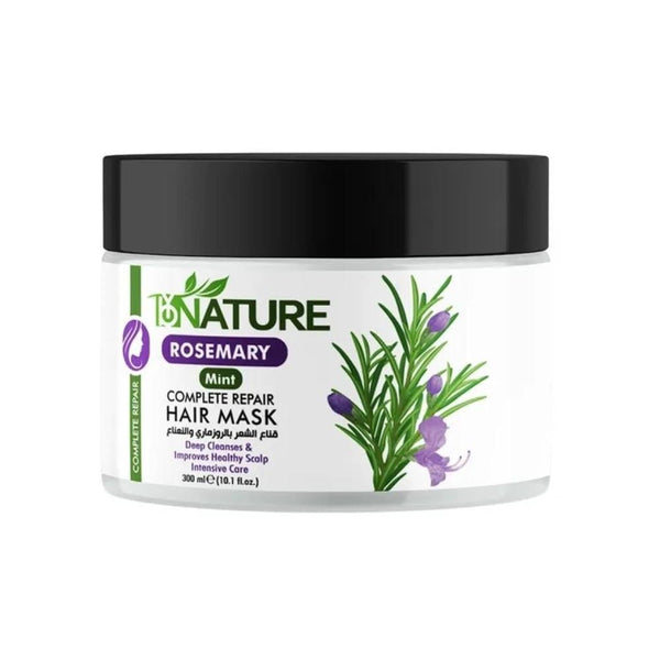 By Nature Rosemary & Mint Hair Repair Mask for Strengthening, 300ml