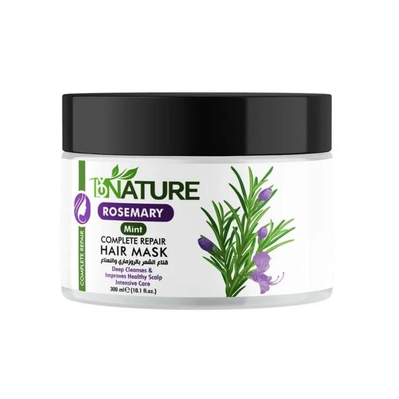 By Nature Rosemary & Mint Hair Repair Mask for Strengthening, 300ml