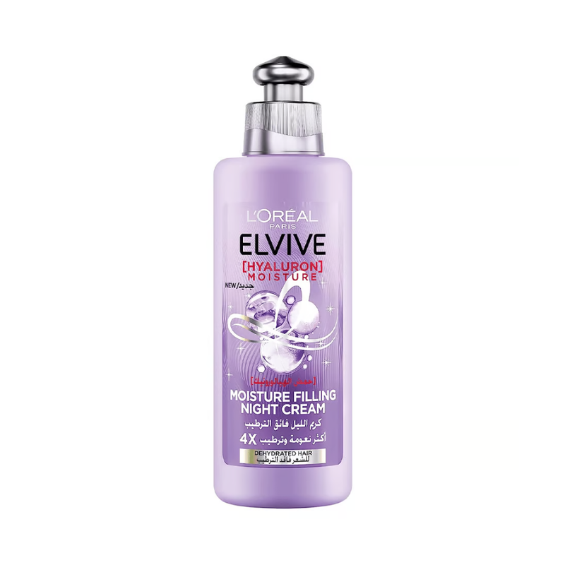 L'Oreal Paris Elvive Hyaluron Ultra Hydrating Night Hair Cream 200ml