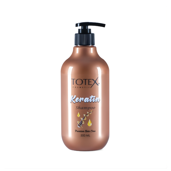 Totex Keratin Shampoo for Damage Repair, Cleansing and Moisturizing, 750ml