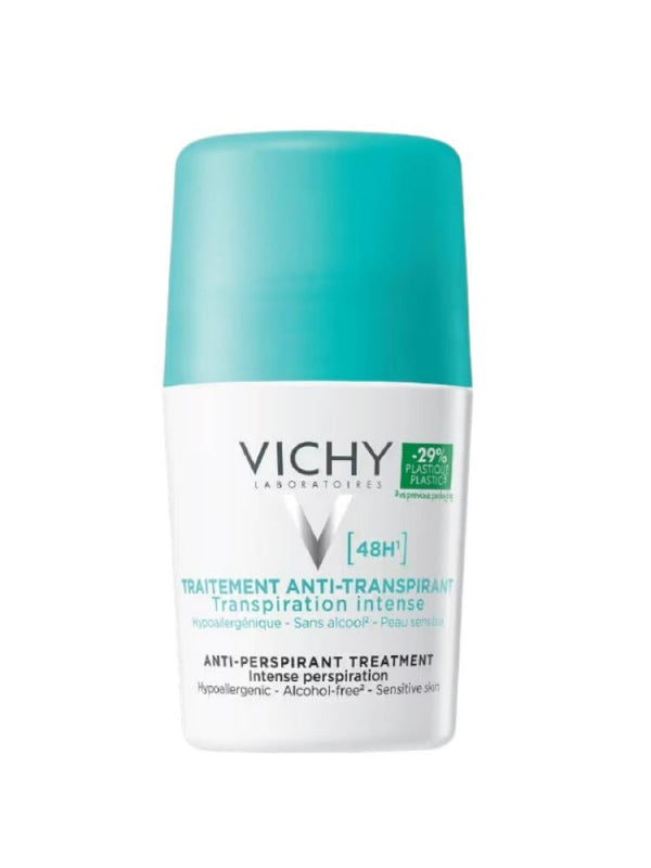 Antiperspirant Roll-On for Sensitive Skin 48H Protection Vichy 50ml