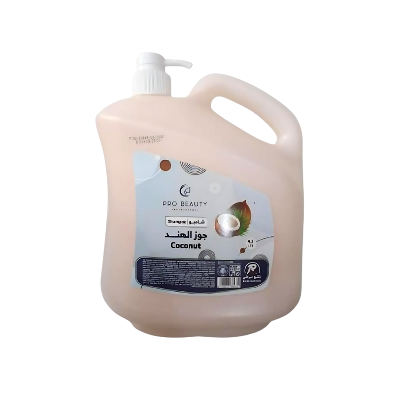 Pro Beauty Coconut Extract Shampoo, Moisturizing Hair Repair, 4.2L