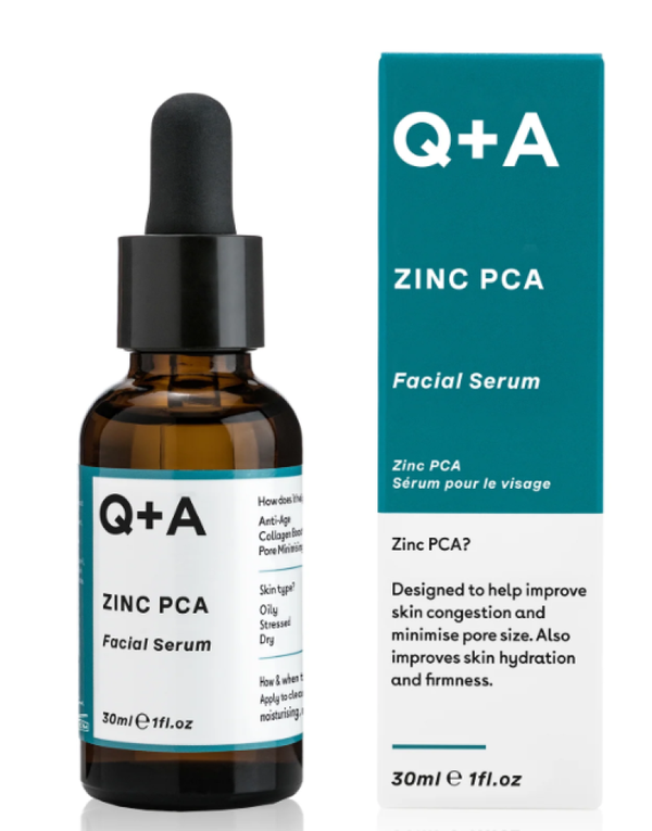 Zinc PCA Facial Serum Oil Control Balancing Formula Q+A 30ml