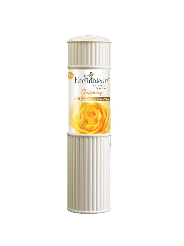 Enchanting Charming Talc Scented Powder - Rose Lily Citrus - 250 gm