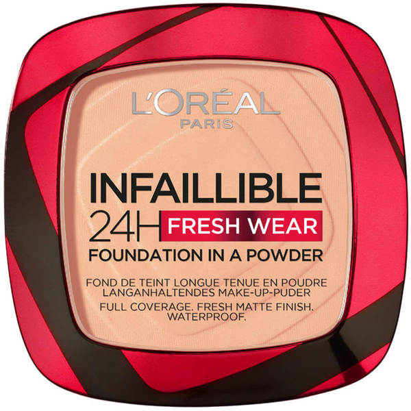 Loreal Infallible Foundation Powder 24H Fresh Wear Golden Honey 245