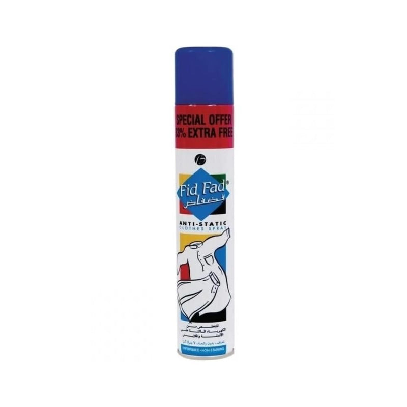 Fid Fad Static Cling Remover Spray for Clothes, 400 ml