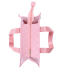 Salon System Makeup Bag - Pink - Transparent Top