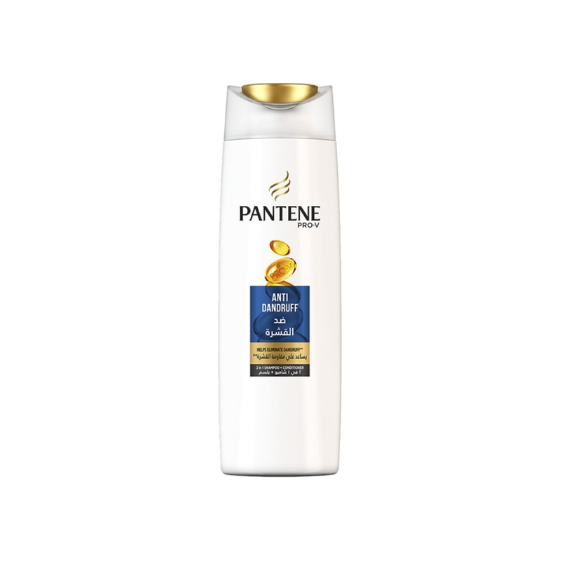 Pantene Anti-Dandruff 2-in-1 Shampoo and Conditioner, Pro-V Formula, 190ml