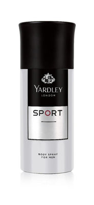 Yardley Sport Body Spray: Long-Lasting Freshness & Protection 150ml